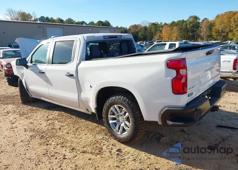 2025 Chevrolet Silverado 1500 4Wd Short Bed Wt from USA, damaged, VIN 1GCUKAED7SZ276333